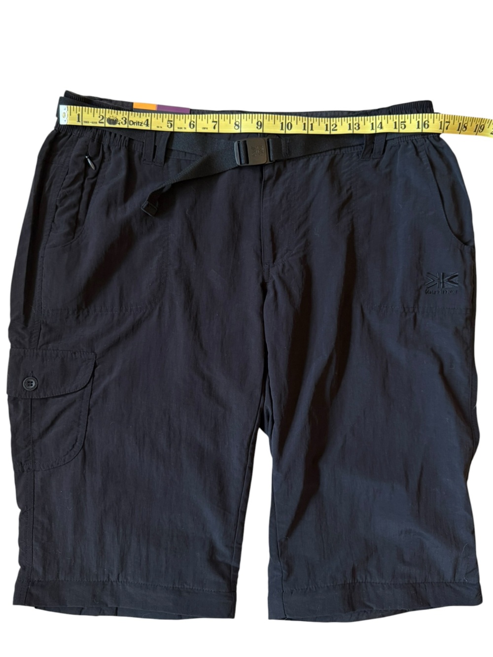 Karrimor Aspen Zip Off Hiking Pants Convertible Cargo Black NWT US 10 Travel - Picture 8 of 16